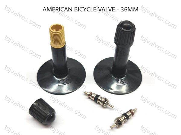 American Bicycle Valve 36mm American Bicycle Valve 36mm, Tyre valve, Tube valve, nalki valve, Butyl rubber, Tubeless valve